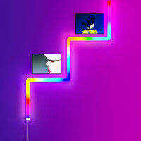 LED Wall Lights RGBW Digital 4