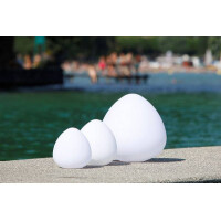 Stone XL 50x51 cm schwimmfähige Designleuchte kabellos 