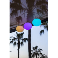 Flatball schwimmfähige Designleuchte inkl. APP 8