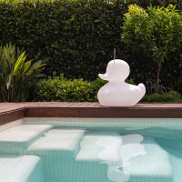 Designleuchte DUCK-DUCK lamp XL weiss 46x53x51cm 2