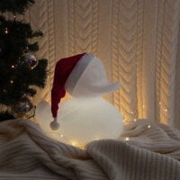 Designleuchte DUCK-DUCK lamp S in small weiss 26x30x30 6