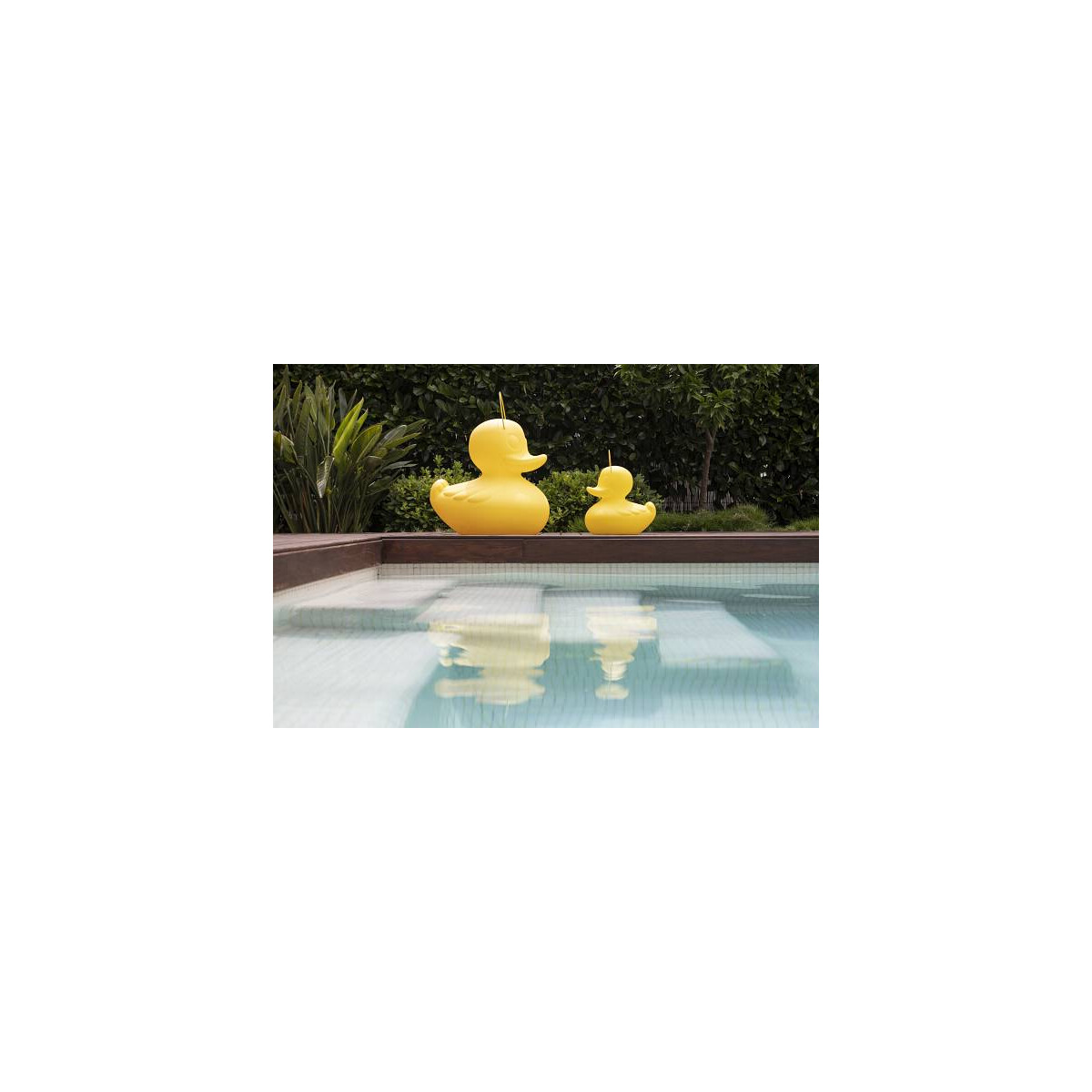 Designleuchte DUCK-DUCK 2er Set XL+S in Gelb