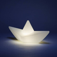 The BOAT lamp 50x22x23cm Akku-led Lichtobjekt 3