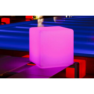 LED XL Würfel 43x43 cm CUBE steuerbar per APP