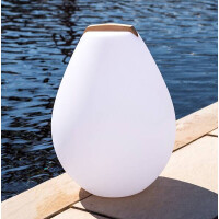 Designleuchte Vessel mit Holzgriff und A gallery