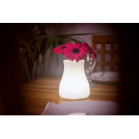 OLIO kabellose LED-Tischvase 11x13cm &qu gallery