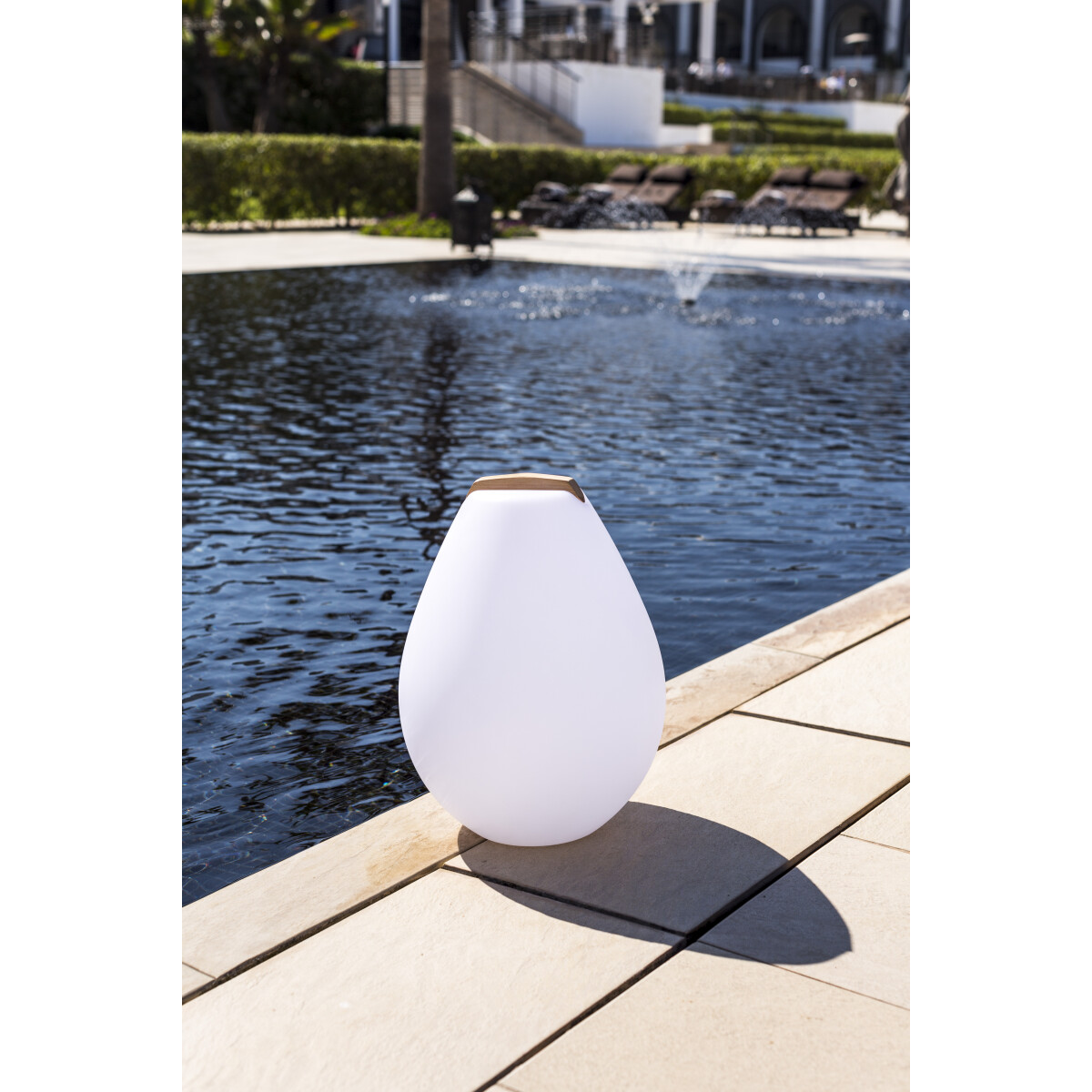 Designleuchte Vessel 2 mit Holzgriff und APP control