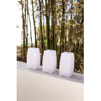 STELE kabellose Tischleuchte 13x23cm BULBLITE "App-cont