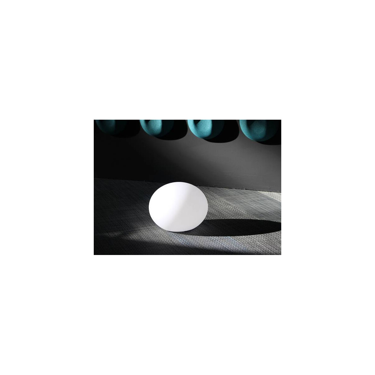 FLATBALL XXS, kabellose LED Designleuchte 18x14cm "App-control"