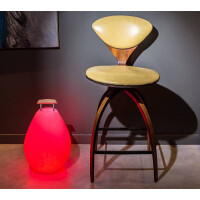 Designleuchte VESSEL 2 S mit Holzgriff 21x27cm "App-con