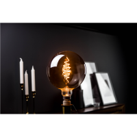 LED Filament Vintage Lampe XXL 20 cm rund 3