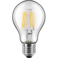 LED Birnenform 8W (75W) E27 1055lm WW, Glas (klar)