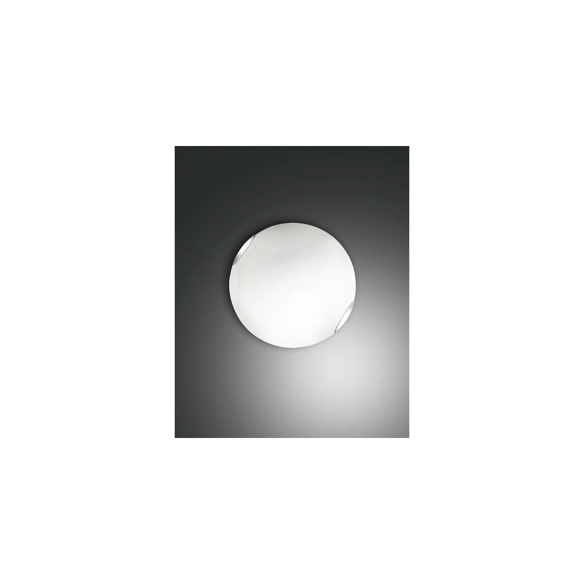 Fabas Luce Fox Deckenleuchte E27 1X60W Metall und Glas Weiss