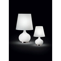 Fabas Luce Ade Tischleuchte G9 und E14 G9 1X3W E14 1X60W Met