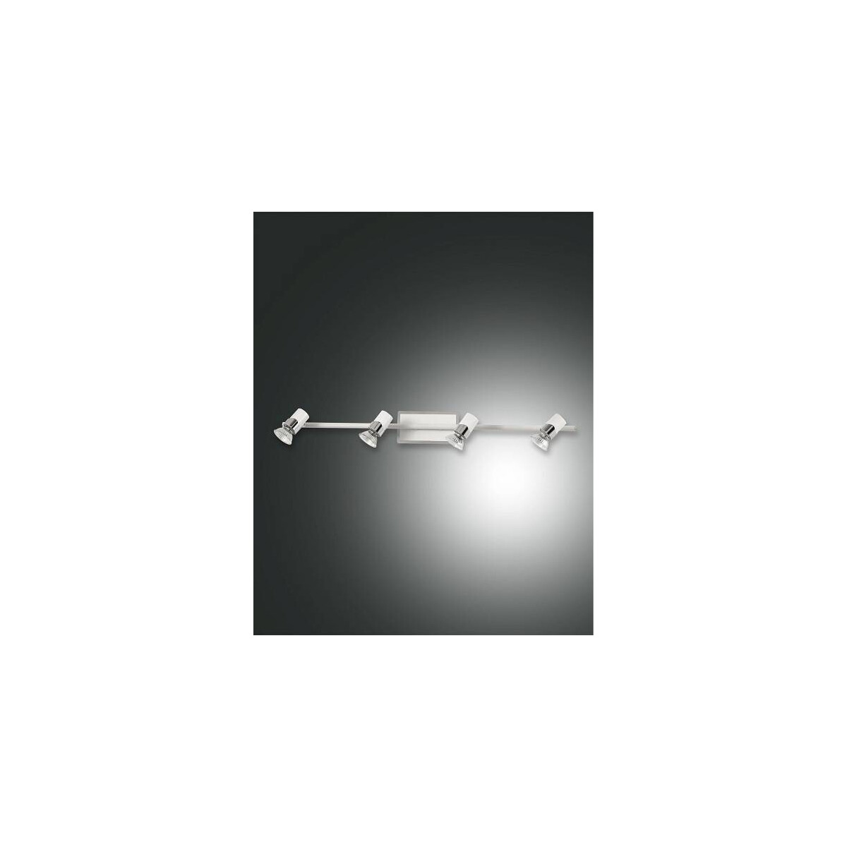 Fabas Luce Alice Spot GU10 4X50W Metall Weiss