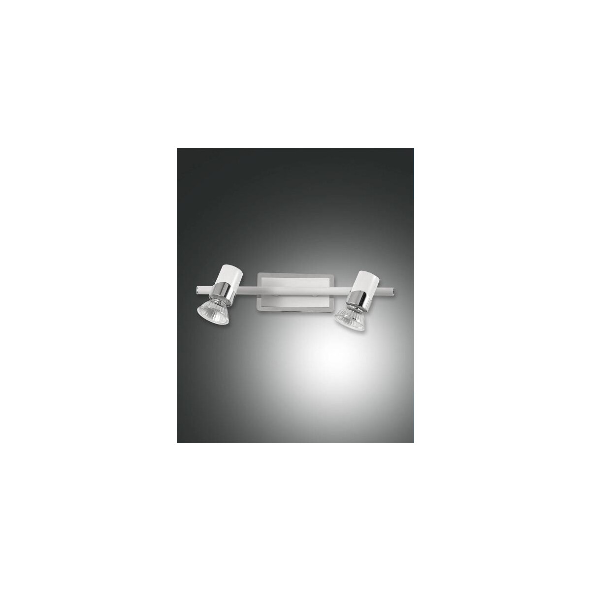 Fabas Luce Alice Spot GU10 2X50W Metall Weiss
