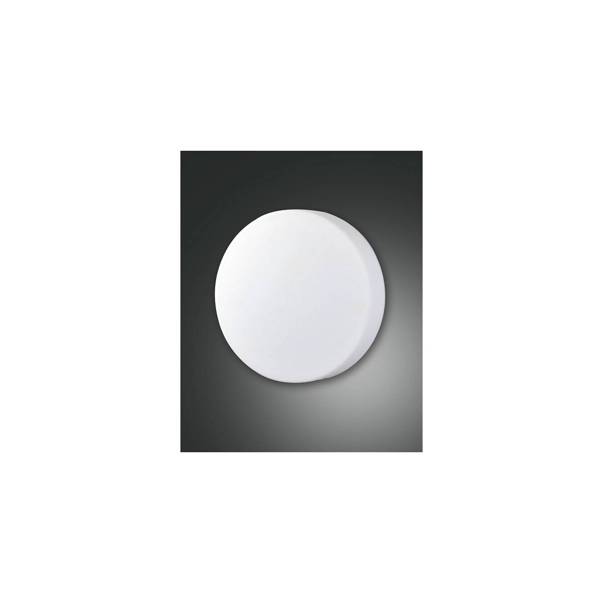 Fabas Luce Graff Deckenleuchte E27 1X60W Metall und geblasenes Glas Weiss