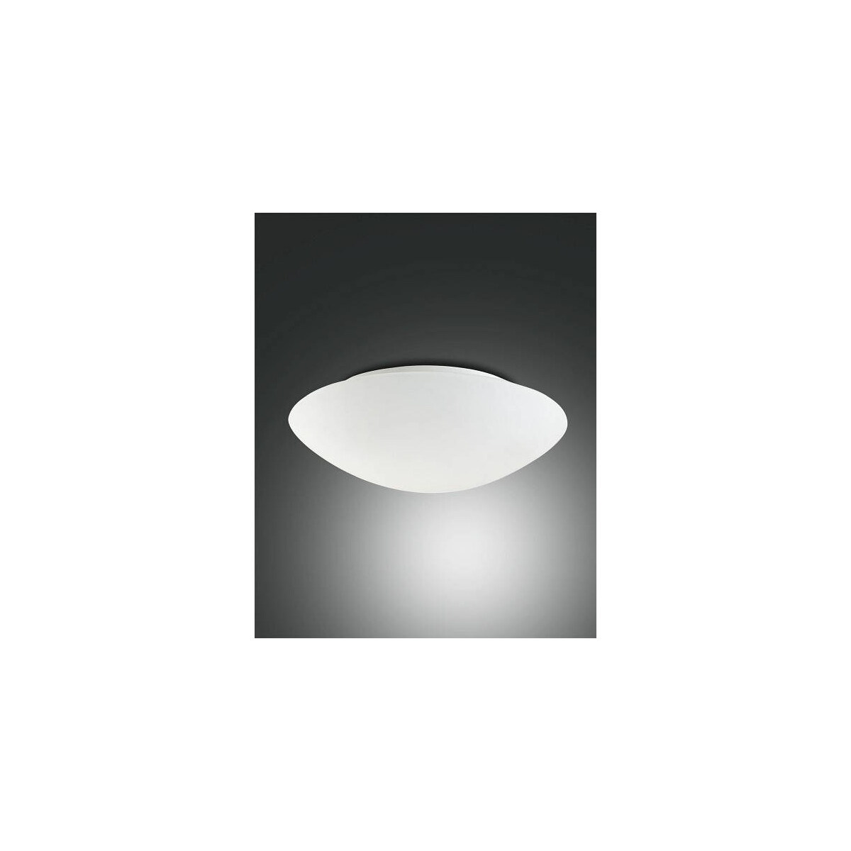 Fabas Luce Pandora Deckenleuchte E27 2X40W Metall und geblasenes Glas Weiss