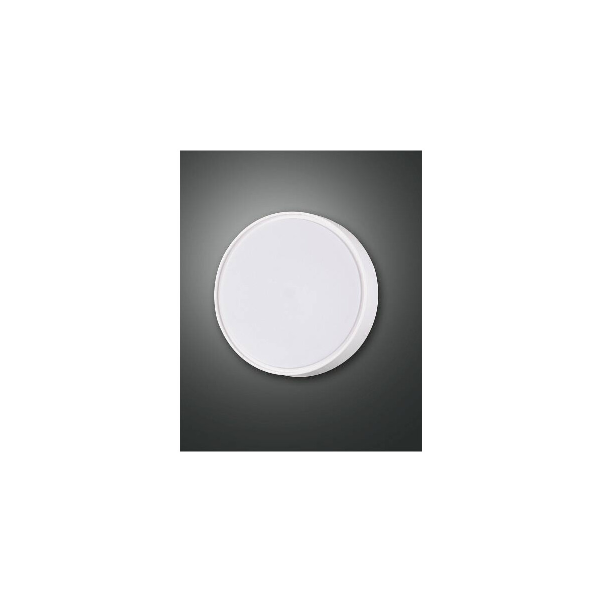 Fabas Luce Hatton Deckenleuchte LED 1x14W Polycarbonatstruktur Weiss
