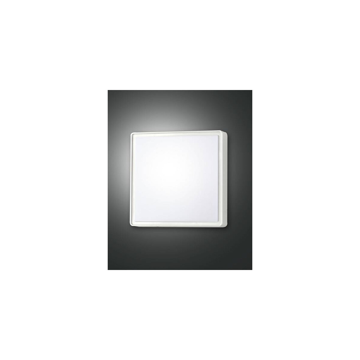 Fabas Luce Oban Deckenleuchte E27 1X42W Polycarbonatstruktur Weiss