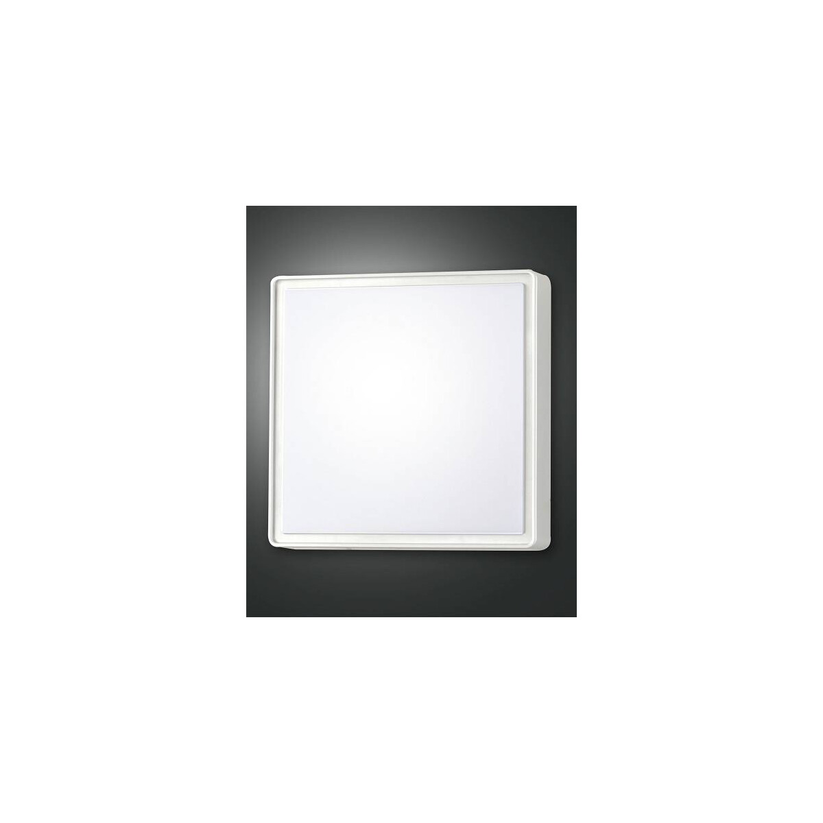 Fabas Luce Oban Deckenleuchte E27 2X30W Polycarbonatstruktur Weiss