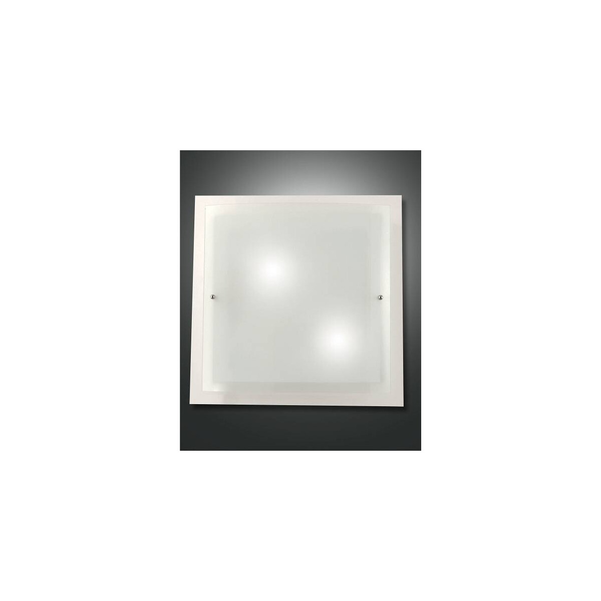Fabas Luce Naxar Deckenleuchte E27 2X60W Weiss