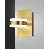 Fabas Luce Dunk Wandleuchte LED 2x8W Met gallery