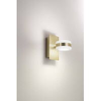 Fabas Luce Dunk Wandleuchte LED 2x8W Metall- und Methacrylat