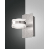 Fabas Luce Dunk Wandleuchte LED 2x8W Met gallery