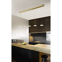Fabas Luce Dunk Pendelleuchte LED 5x8W Metall- und Methacryl