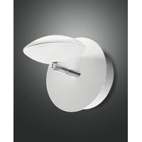 Fabas Luce Hale Wandleuchte LED 1x8W Met gallery