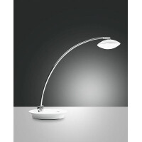 Fabas Luce Hale Tischleuchte LED 2x8W Metall- und...