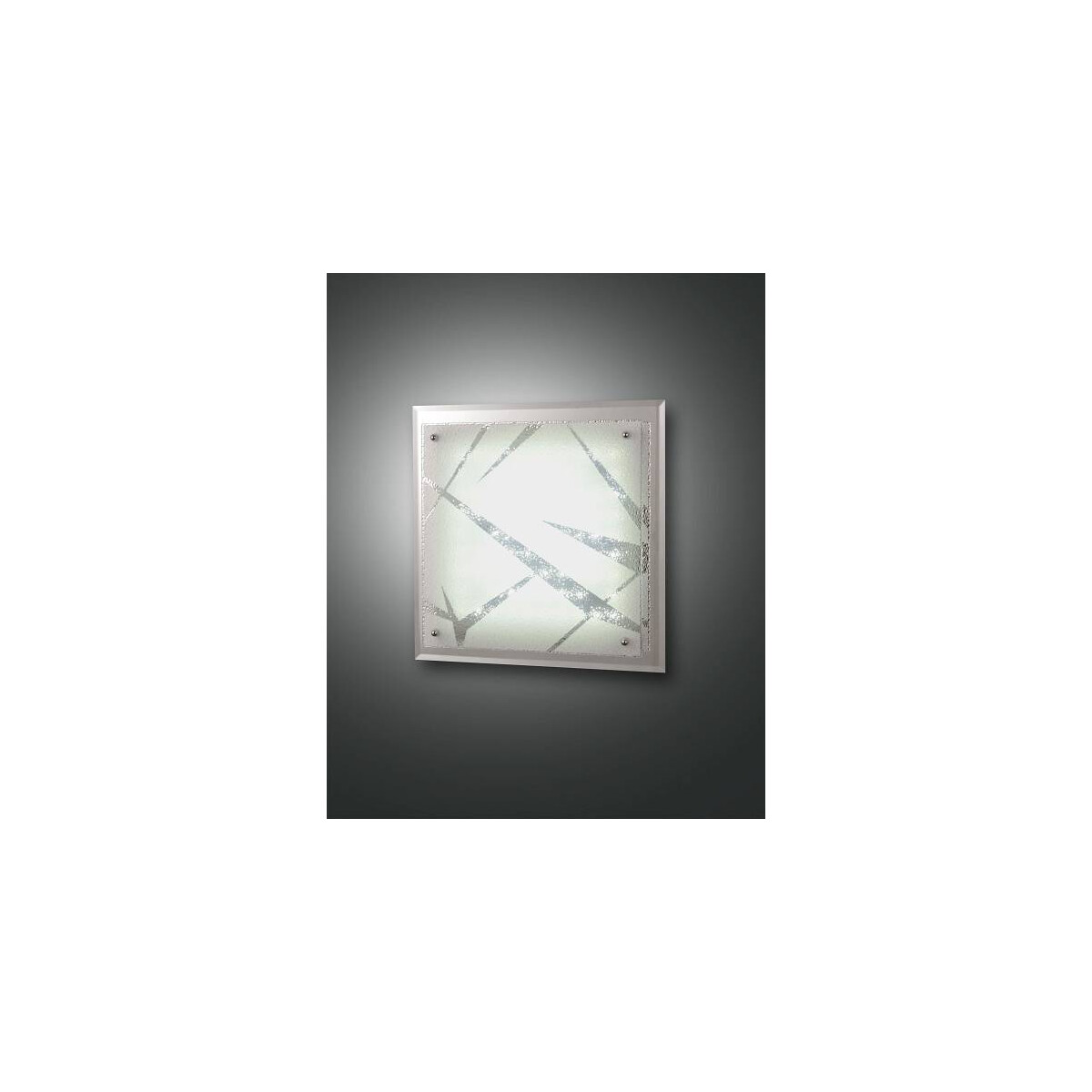 Fabas Luce Galaxy Deckenleuchte LED 1x12W Metall und Glas Weiss