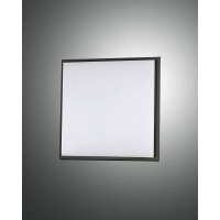 Fabas Luce Desdy Deckenleuchte LED 10W Aluminium und Polycar