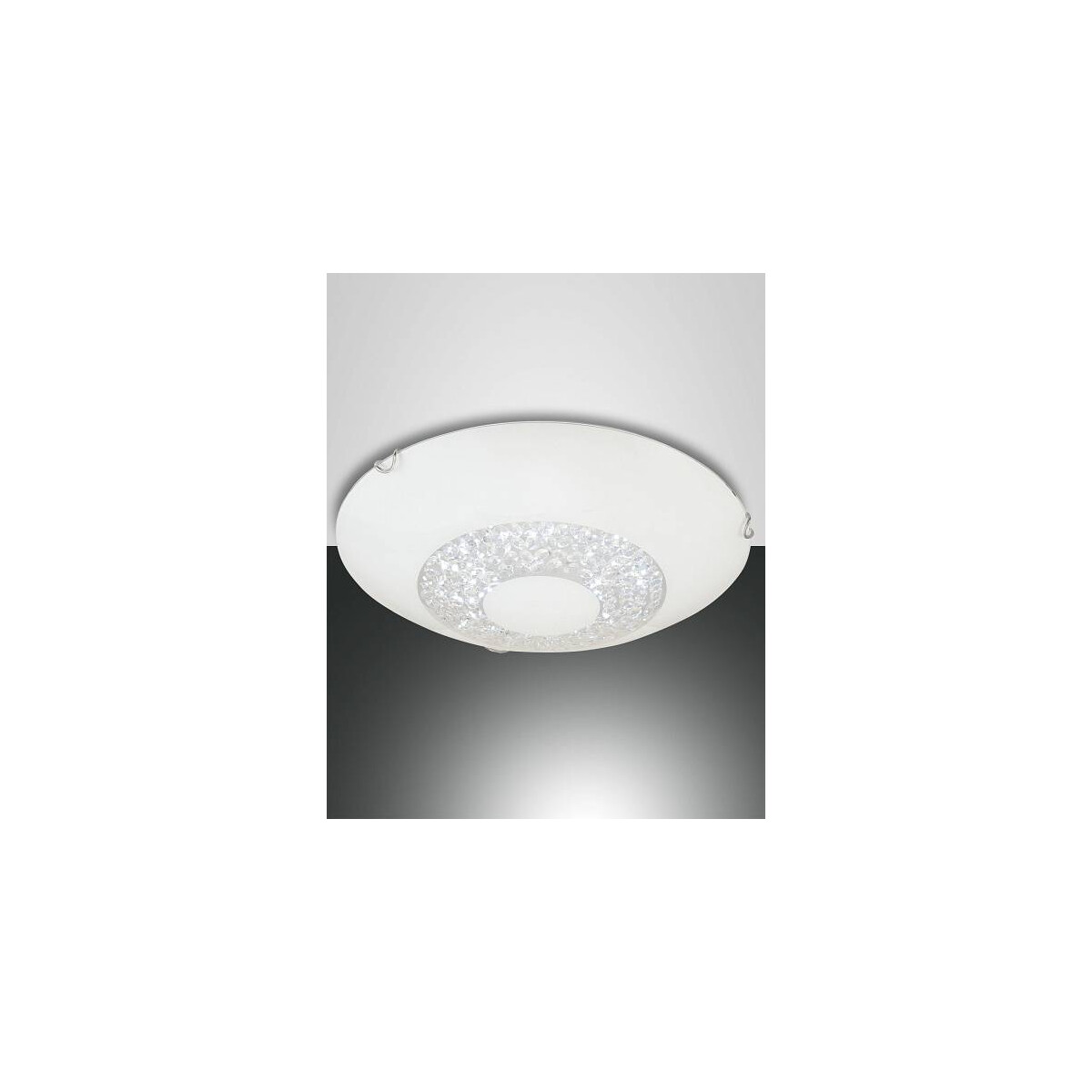 Fabas Luce Momo Deckenleuchte LED 1X21W Weiss
