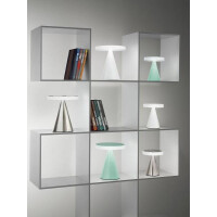 Fabas Luce Neutra Tischleuchte LED 1x8W Metall- und Methacry