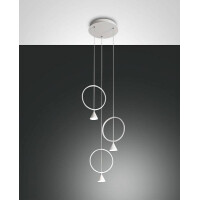 Fabas Luce Sirio Pendelleuchte LED 3x8W  gallery