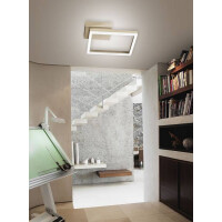 Fabas Luce Bard Wandleuchte inkl. Smartluce LED 1x22W Metall