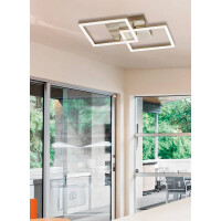 Fabas Luce Bard Wandleuchte inkl. Smartluce LED 1x39W Metall