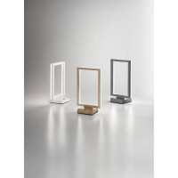Fabas Luce Bard Tischleuchte LED 1x15W Metall- und Methacryl