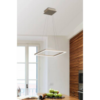 Fabas Luce Bard Pendelleuchte inkl. Smartluce LED 1x39W Meta