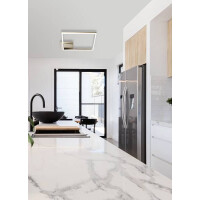 Fabas Luce Bard Deckenleuchte inkl. Smartluce LED 1x39W Meta