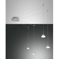 Fabas Luce Isabella Pendelleuchte LED 4x gallery