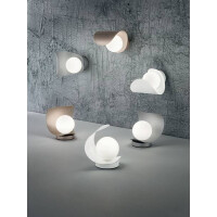 Fabas Luce Adria Wandleuchte LED 1x6W Metall und geblasenes 