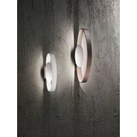 Fabas Luce Gaby Wandleuchte LED 1x 11W Metall Weiss 2