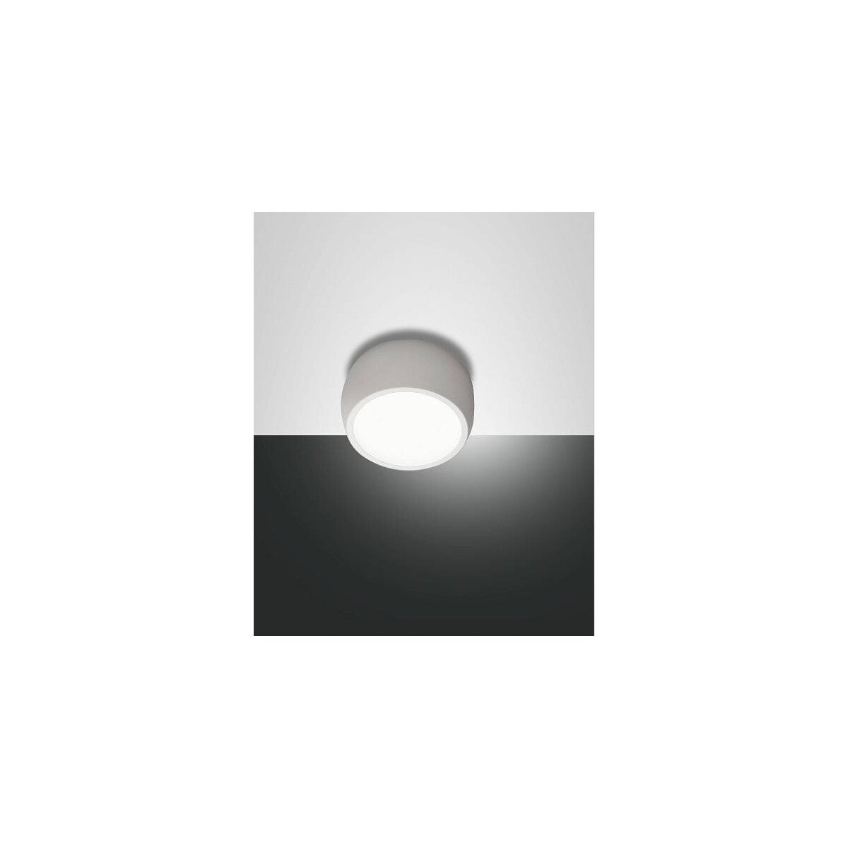 Fabas Luce Vasto Spot LED 1x7W Aluminium Weiss