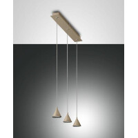Fabas Luce Delta Pendelleuchte LED 3x8W  gallery