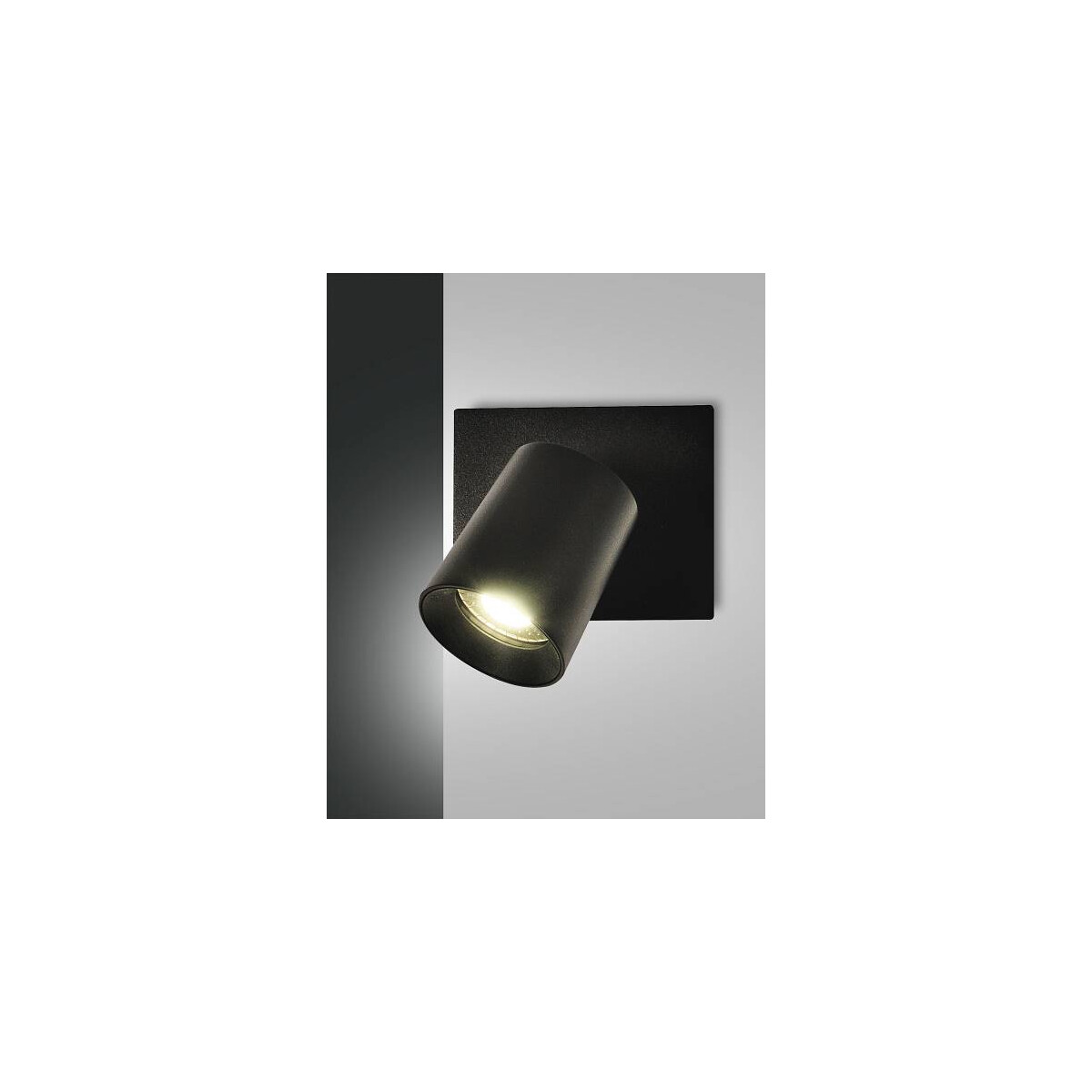 Fabas Luce Modo Spot GU10 1x35W Aluminiumdruckguss Schwarz