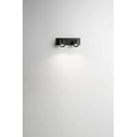 Fabas Luce Modo Spot GU10 2X35W Aluminiumdruckguss Schwarz 5