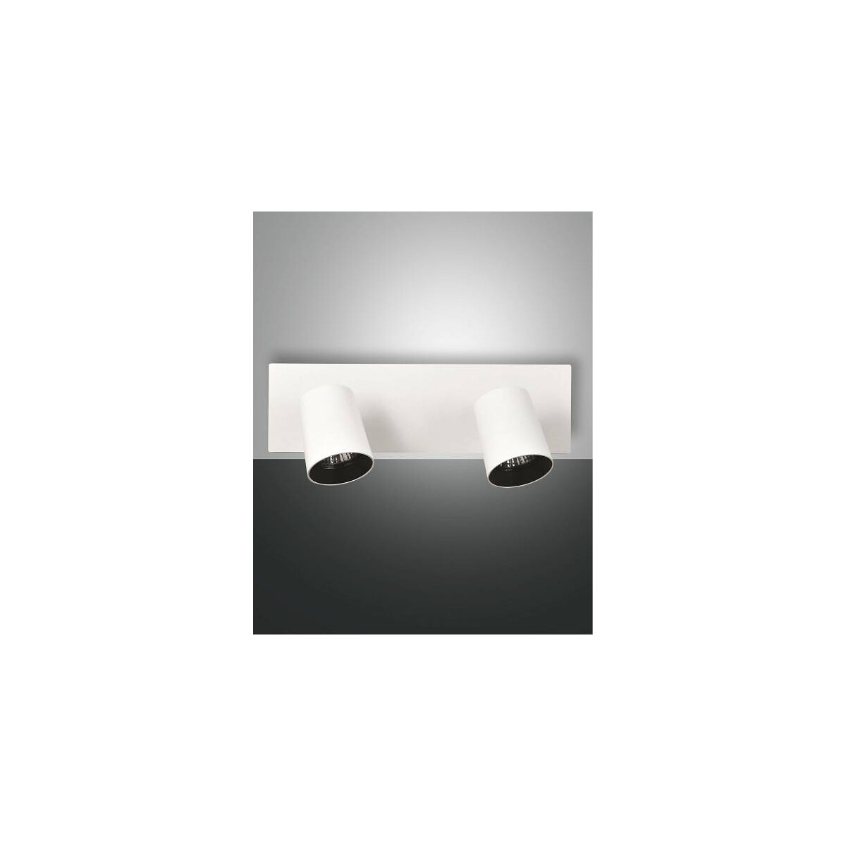 Fabas Luce Modo Spot GU10 2X35W Metall Weiss